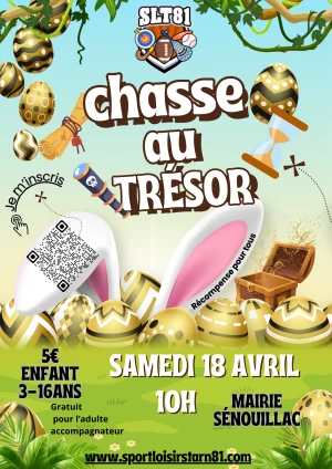 Affiche Chasse au trésor
