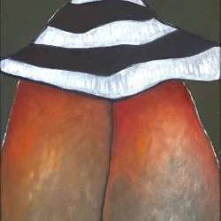 Mazen 3 - 40x120 cm ; huile/toile