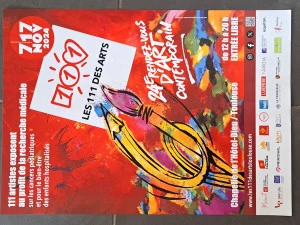 Affiche Association les 111 des Arts 