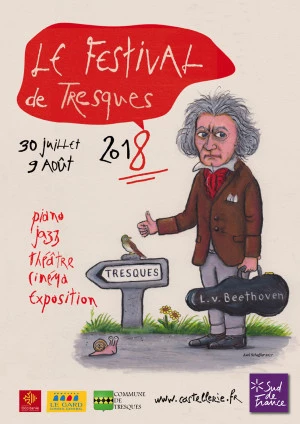 Affiche Festival de Tresques 2018