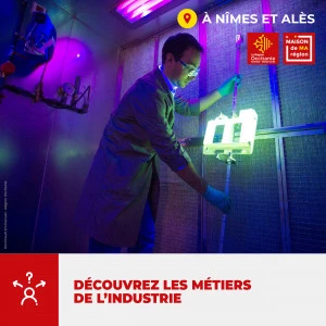 Affiche Découvrez les métiers de l'industrie