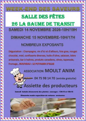 Affiche 17 ème salon de la gastronomie
