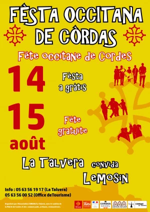 Affiche Fèsta occitana de Còrdas 2020