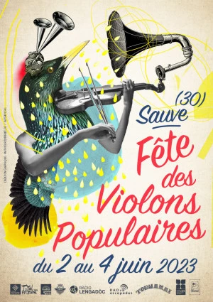 Affiche Fête des violons populaires à Sauve