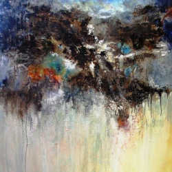 L'Outremer - Huile sur toile 150x120 - 2013 - "L'Outremer"