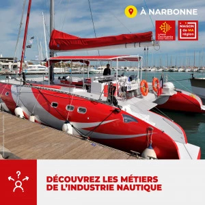 Affiche Découvrez les métiers de l'industrie nautique 