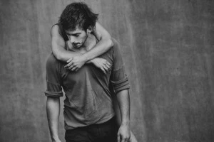 Affiche Justine et Frédéri "NOOS" / Cie Happyface "Merci, pardon"