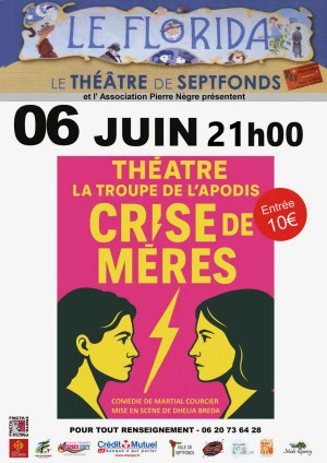 Affiche Théâtre : Crise de mères