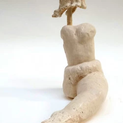 Tourniquet - grès émaillé, 47 x 47 x 20 cm - J. Christolhomme 