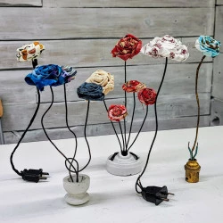 FLEURS DECALEES - Materiaux recyclés - SEVERINE ROUSSEAU 2026 