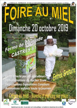 Affiche Foire au Miel 