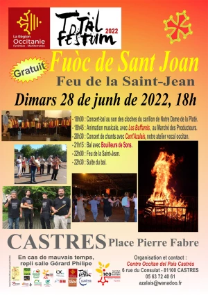 Affiche Le feu de la Saint-Jean