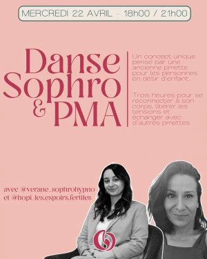 Affiche Atelier Danse, Sophrologie & PMA