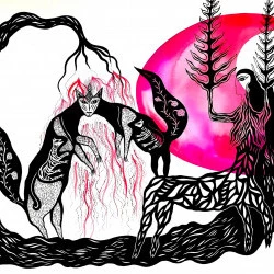 Série "TERRA MADRE Remix" - Sérigraphie imprimée sur fonds encrés// Papier Fabriano 600g// Format 56 x 76 cm // 2020 - Ayda-Su Nuroglu 