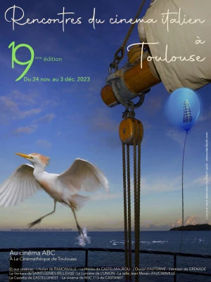 Affiche Rencontres du cinéma italien à Toulouse - 19ème édition
