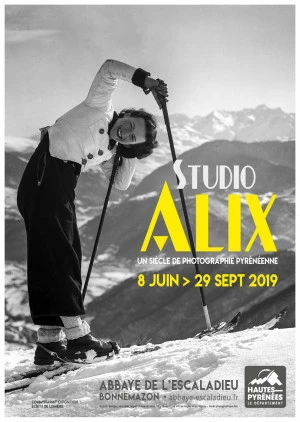 Affiche Studio Alix, un siècle de photographie pyrénéenne