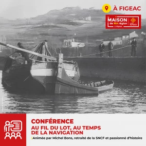 Affiche CONFÉRENCE : LA NAISSANCE DE L'ÉTOILE FERROVIAIRE DE CAPDENAC