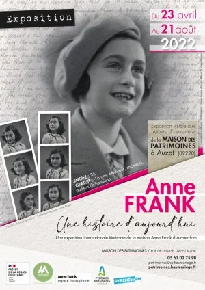 Affiche Anne Frank, une histoire d'aujourd'hui