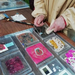 Dans l'oreille de la mer - peinture numérique