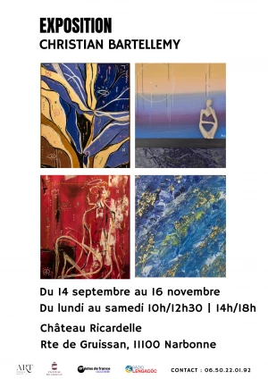 Affiche Exposition Christian Bartellemy