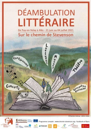 Affiche Déambulation Littéraire 