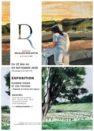 Affiche Exposition : « Regards au travers des Vignes » par Eugénie Didier et Léa Toutain