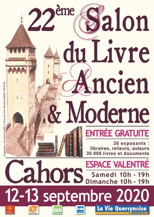 Affiche Salon du livre ancien et moderne
