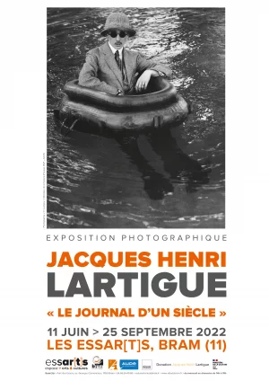 Affiche Jacques Henri Lartigue "LE JOURNAL D'UN SIECLE" 