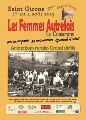 Affiche Autrefois le Couserans - Animations rurales 
