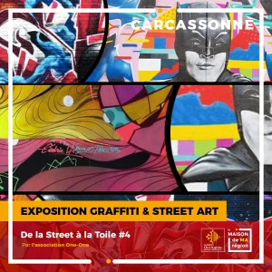 Affiche Exposition "De la Street à la Toile #4" 