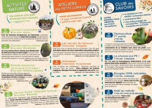 Affiche Club des Savoirs - Noel au naturel