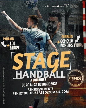 Affiche Stage de Handball 