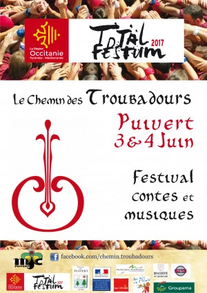 Affiche Le chemin des troubadours