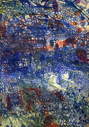 Affiche Richard Meier "Surtout la nuit par temps clair"