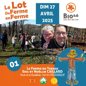 Affiche Le Lot de Ferme en Ferme : La ferme de Tessou
