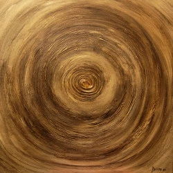 Tourbillon de Vie - Technique mixte, 50x50, 2026 - 250€ 