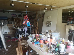 Vue de l'atelier - Carla Querejeta Roca
