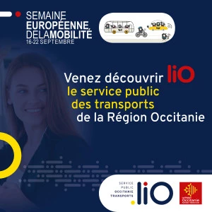 Affiche Semaine de la mobilité : découvrez liO à Castres