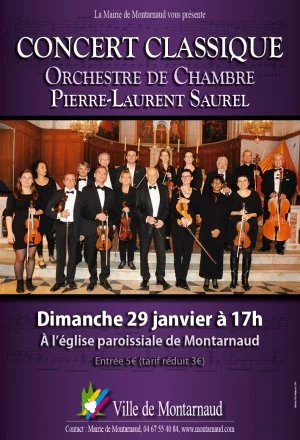 Affiche Concert Classique à l'église Paroissiale de Montarnaud