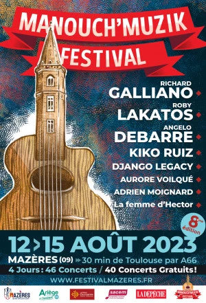 Affiche MANOUCH' MUZIK FESTIVAL