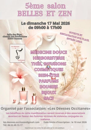 Affiche Salon " belles et zen "