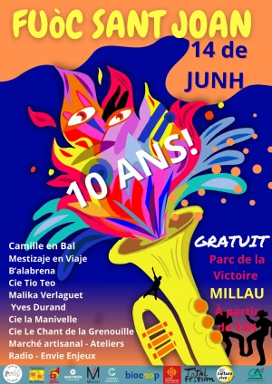 Affiche Lo fuoc de sant joan