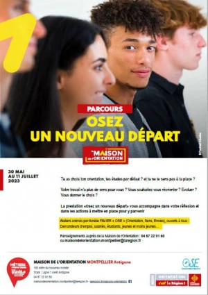 Affiche Osez un nouveau départ - Cycle 3