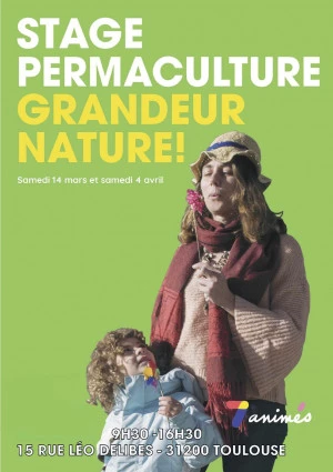 Affiche Stage d'initiation à la permaculture