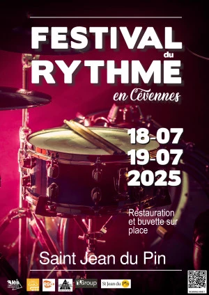 Affiche Festival du Rythme en Cévennes 