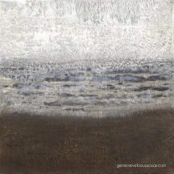 Chimtou - Technique mixte sur toile 50X50 - Geneviève Boussouar 