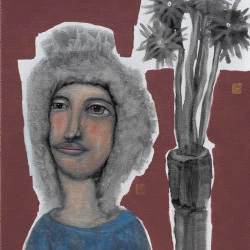 Plop - huile sur toile 40 x 50 cm - Joseph Lazaro 