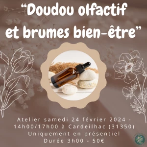 Affiche Atelier doudou olfactif