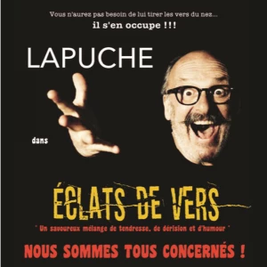 Affiche Eclats de Vers de et par Lapuche