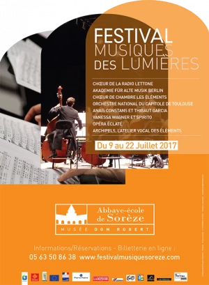 Affiche Festival Musiques des Lumières